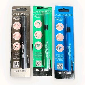 NEW Nails.INC Mani Marker Nail Art Pen Trio